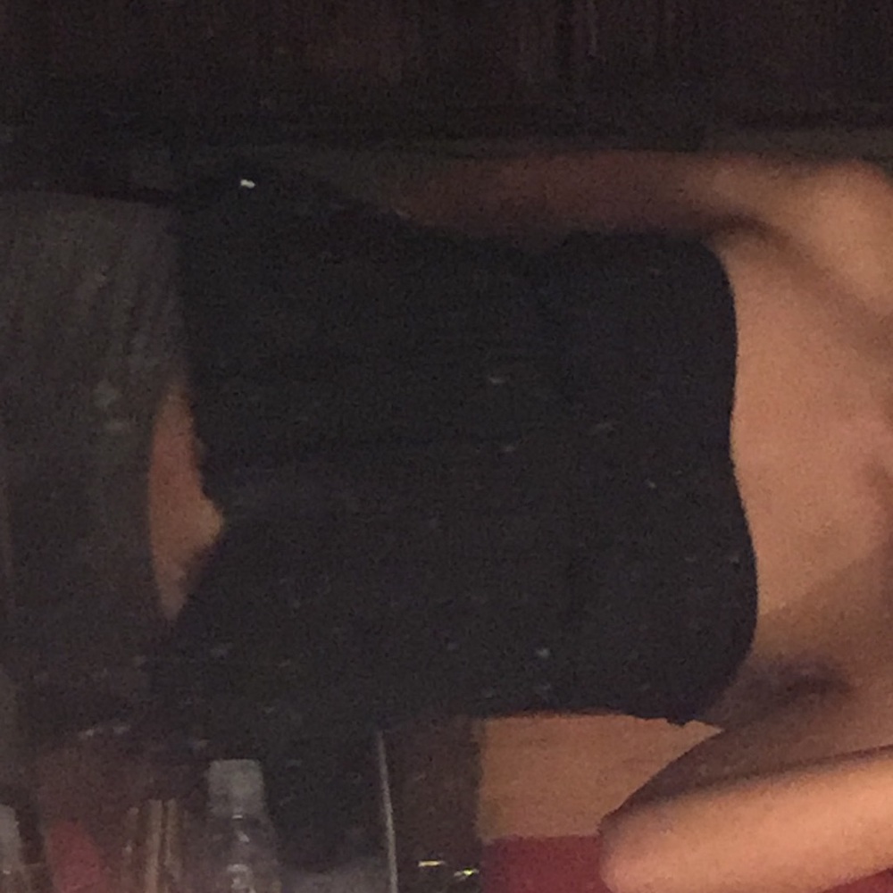 Black tube top